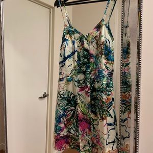 Vintage Havana Print Dress